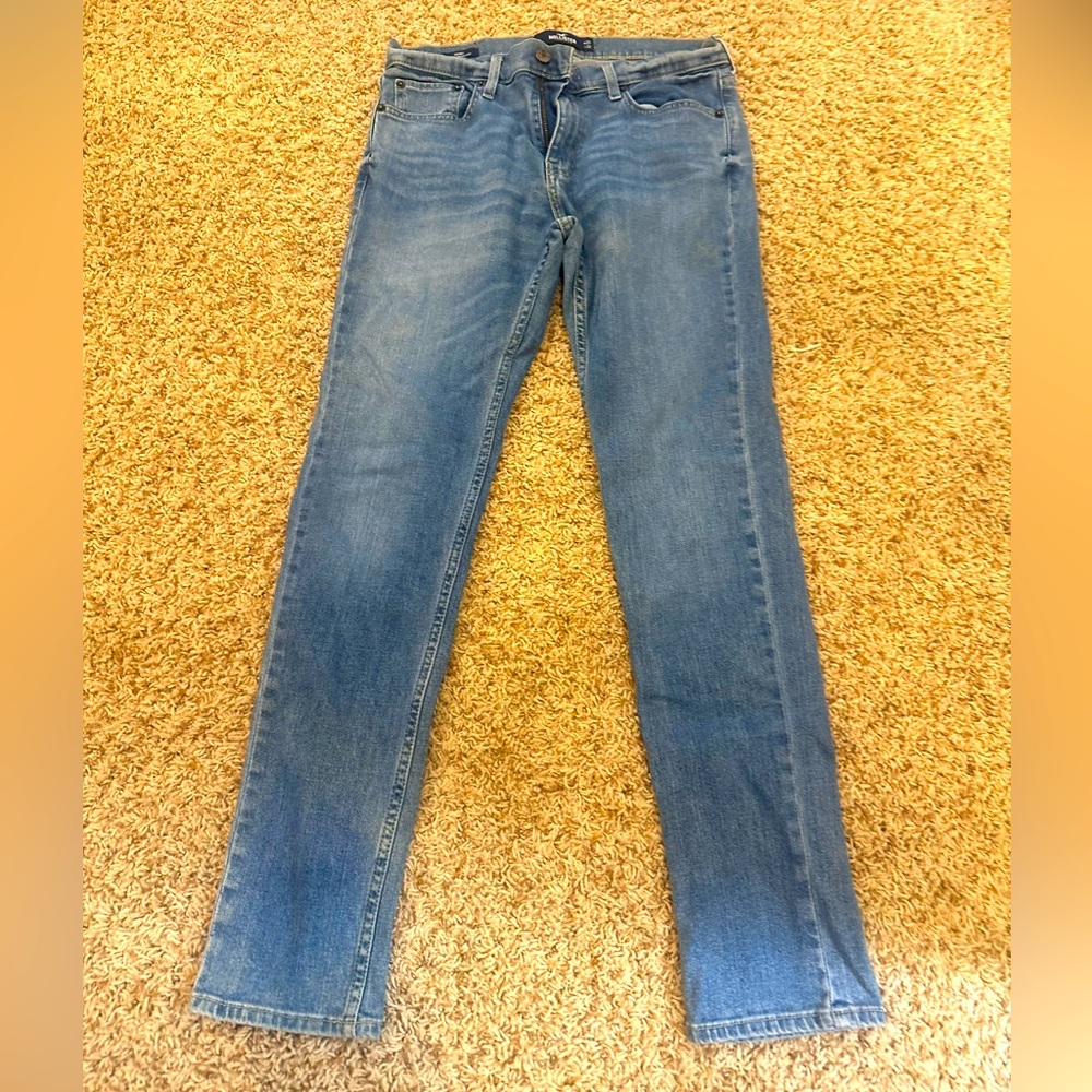 Hollister men’s skinny jeans size: W 31 L 32